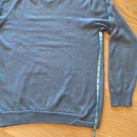 Volcom Teen Boy’s V-neck Sweater Large - Picture 7 of 12